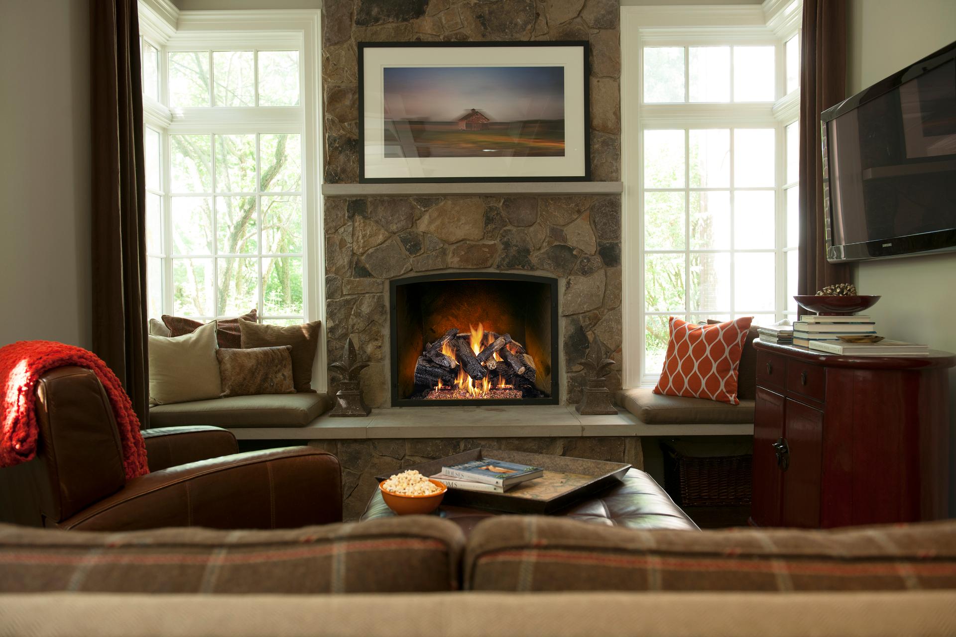 Gas Logs Upgrade from ABSCO Fireplace & Patio Birmingham AL